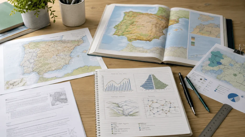 Examen resuelto de la asignatura Geografía de la PAU Andalucía 2026
