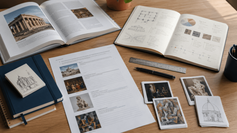 Examen resuelto de la asignatura Historia del Arte de la PAU Andalucía 2026