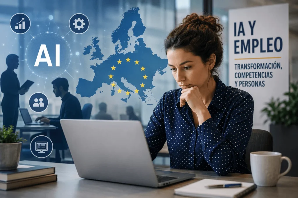 El Parlamento Europeo rebaja el temor a una destrucción masiva de empleo por la IA, pero alerta sobre los jóvenes