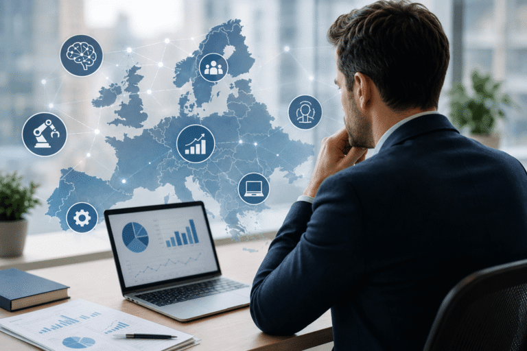 IA y empleo en Europa: el 27% reorganizará sus tareas