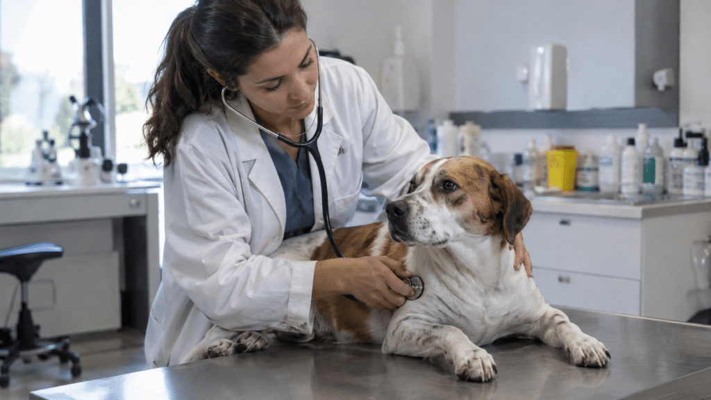 Veterinaria preparando una oposición para el Ayuntamiento de Madrid