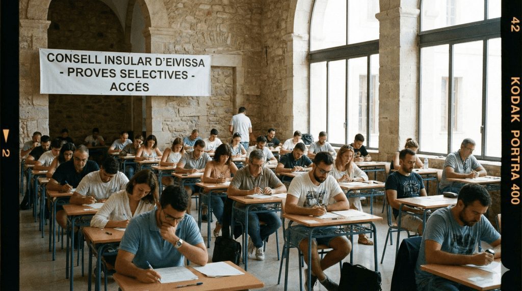 5 plazas de Auxiliar Administrativo en el Consejo Insular de Ibiza