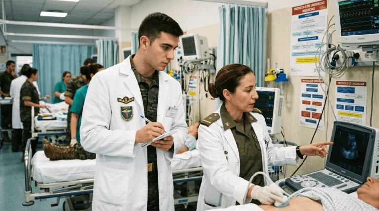 50 plazas para médicos militares sin carrera previa