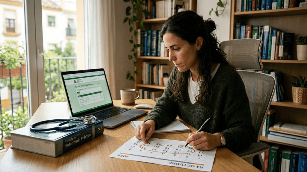 Abre la nueva Bolsa del Servicio Andaluz de Salud calendario definitivo de inscripción, méritos y autobaremo 2026