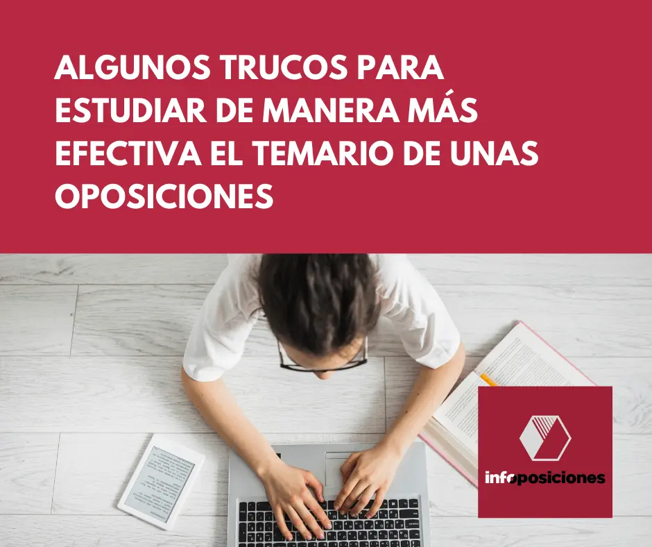 Consejos para estudiar oposiciones de manera inteligente