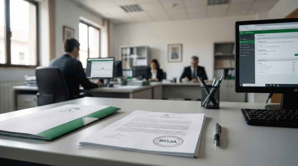 Andalucía convoca puestos en Oficinas Judiciales por concurso específico en 14 partidos judiciales