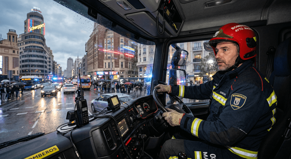 Madrid convoca 131 plazas de bombero conductor