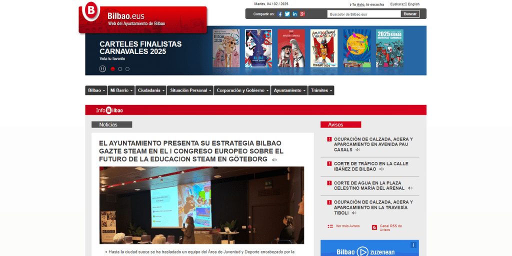 Oportunidad de empleo público en Bilbao 7 plazas para Trabajadora Social