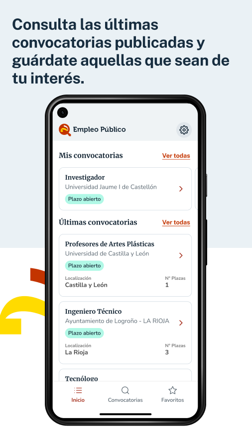 Nueva App oficial para consultar convocatorias de empleo público en España 1 Empleo Público: Nueva App oficial para consultar convocatorias de empleo público en España