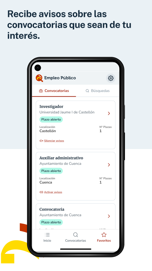 Nueva App oficial para consultar convocatorias de empleo público en España 2 empleo público app