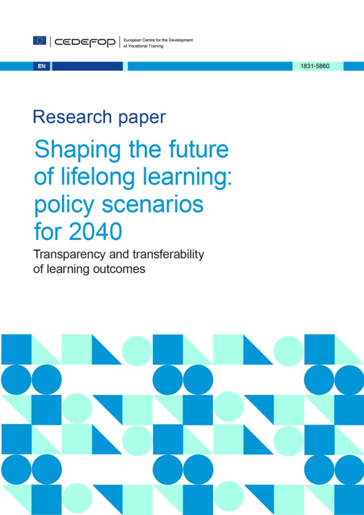Shaping the future of lifelong learning: policy scenarios for 2040