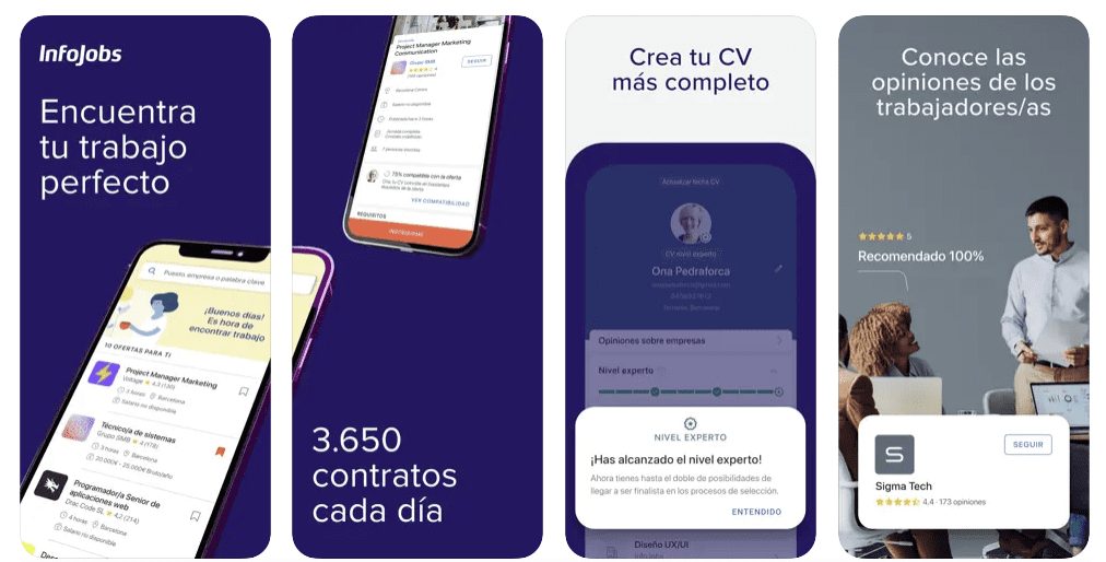 Aplicaciones para buscar trabajo: guía comparativa con las mejores apps en España 1