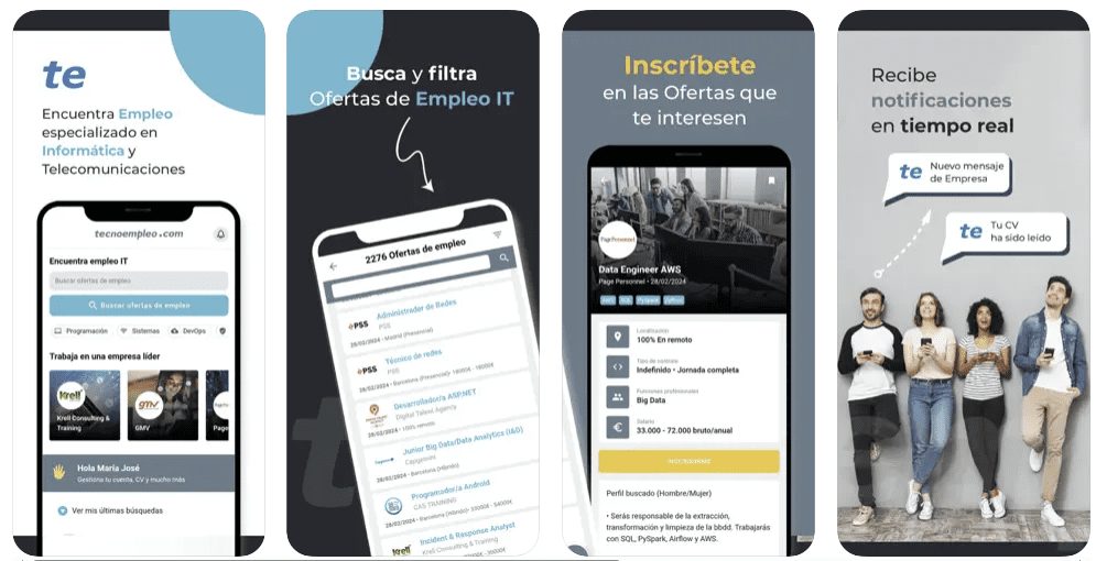 Aplicaciones para buscar trabajo: guía comparativa con las mejores apps en España 6
