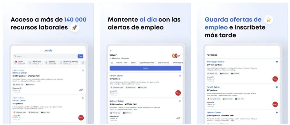 Aplicaciones para buscar trabajo: guía comparativa con las mejores apps en España 9