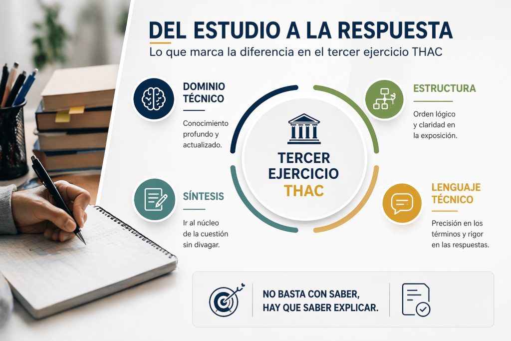 Cómo es el tercer ejercicio de Técnico de Hacienda (THAC) y por qué marca la diferencia en la oposición 1 Estructura del tercer ejercicio de Técnico de Hacienda (THAC)