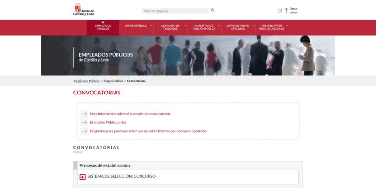 Convocatoria de proceso selectivo para cubrir 105 plazas de Operario/a de Servicios del Servicio de Salud de Castilla y León