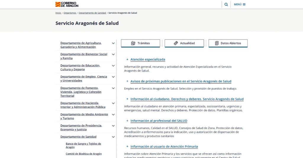 Convocatoria de 11 plazas de Gobernante/a en el Servicio Aragonés de Salud