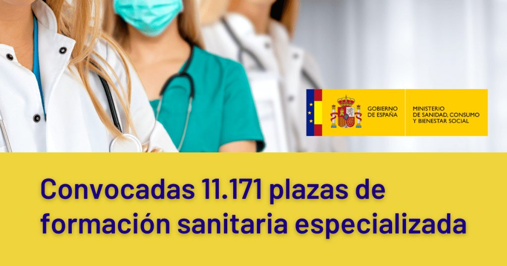 MIR 2023: El Ministerio de Sanidad convoca más de 11.000 plazas de formación sanitaria especializada