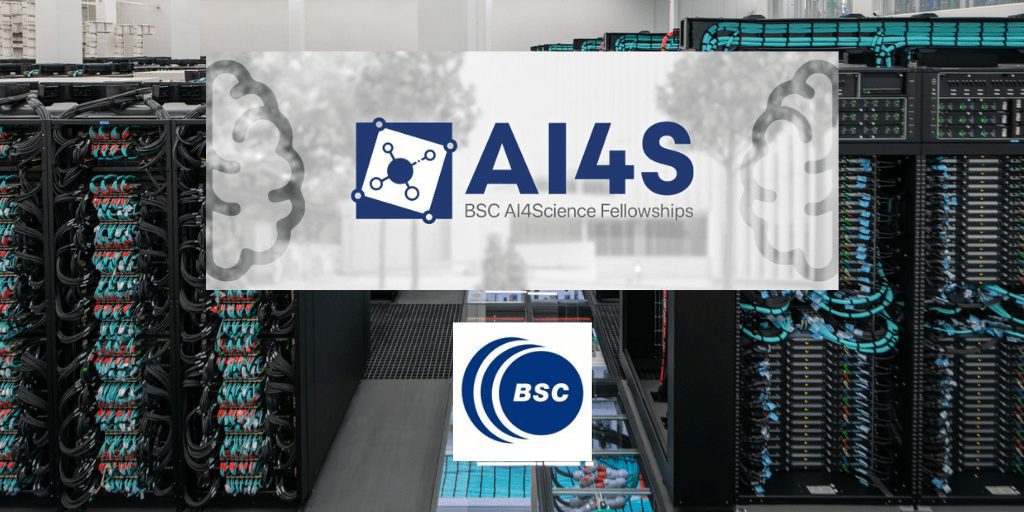 El Centro Nacional de Supercomputación (BSC-CNS) lanza el programa «AI4Science Fellowships» para atraer talento científico...
