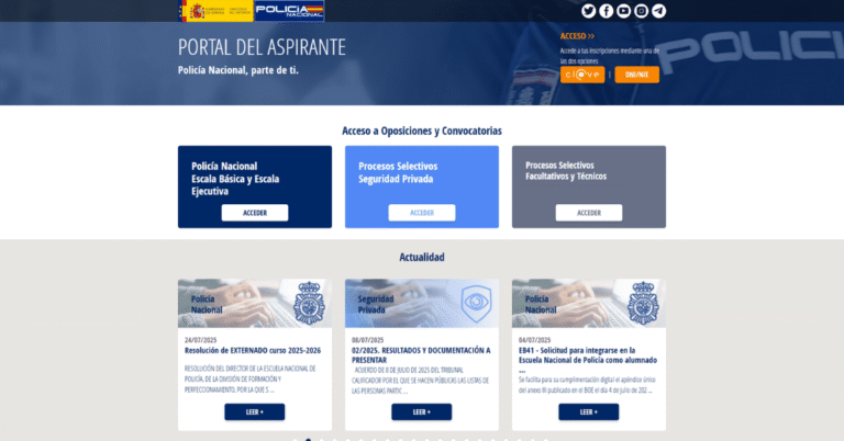 Convocatoria de 150 plazas para la Escala Ejecutiva de la Policía Nacional