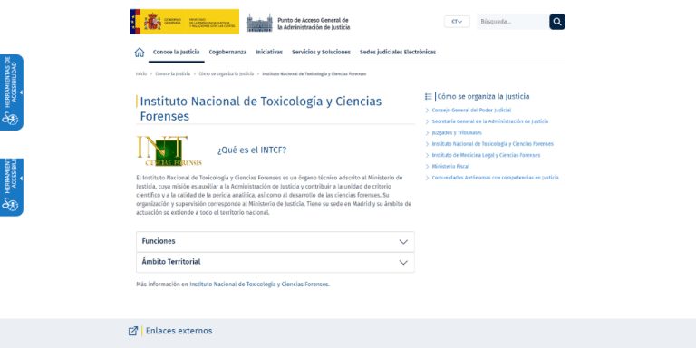 Instituto Nacional de Toxicología y Ciencias Forenses