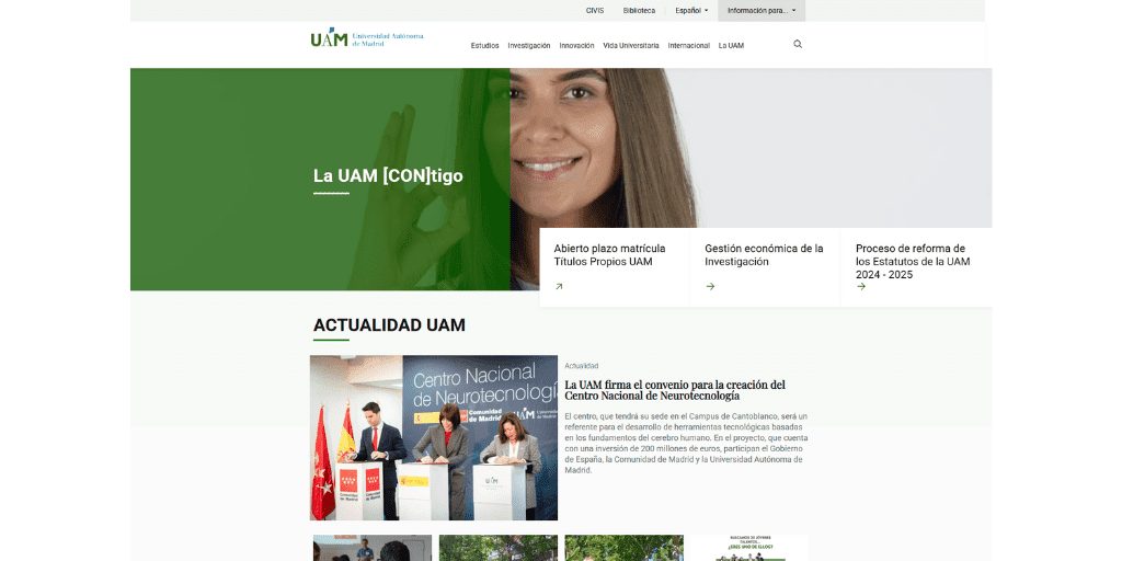 Ofertadas 29 plazas de Auxiliar Administrativo en la Universidad Autónoma de Madrid