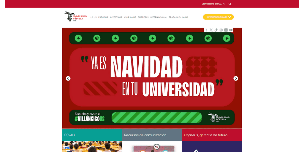 Oposiciones para cubrir 20 plazas de gestión informática en la Universidad de Sevilla